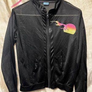Howe cute black see through jacket